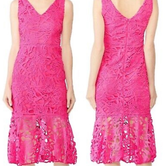 Alexia Admor Fuschia Pink Dress Size 6 Style D2793 - Picture 1 of 6
